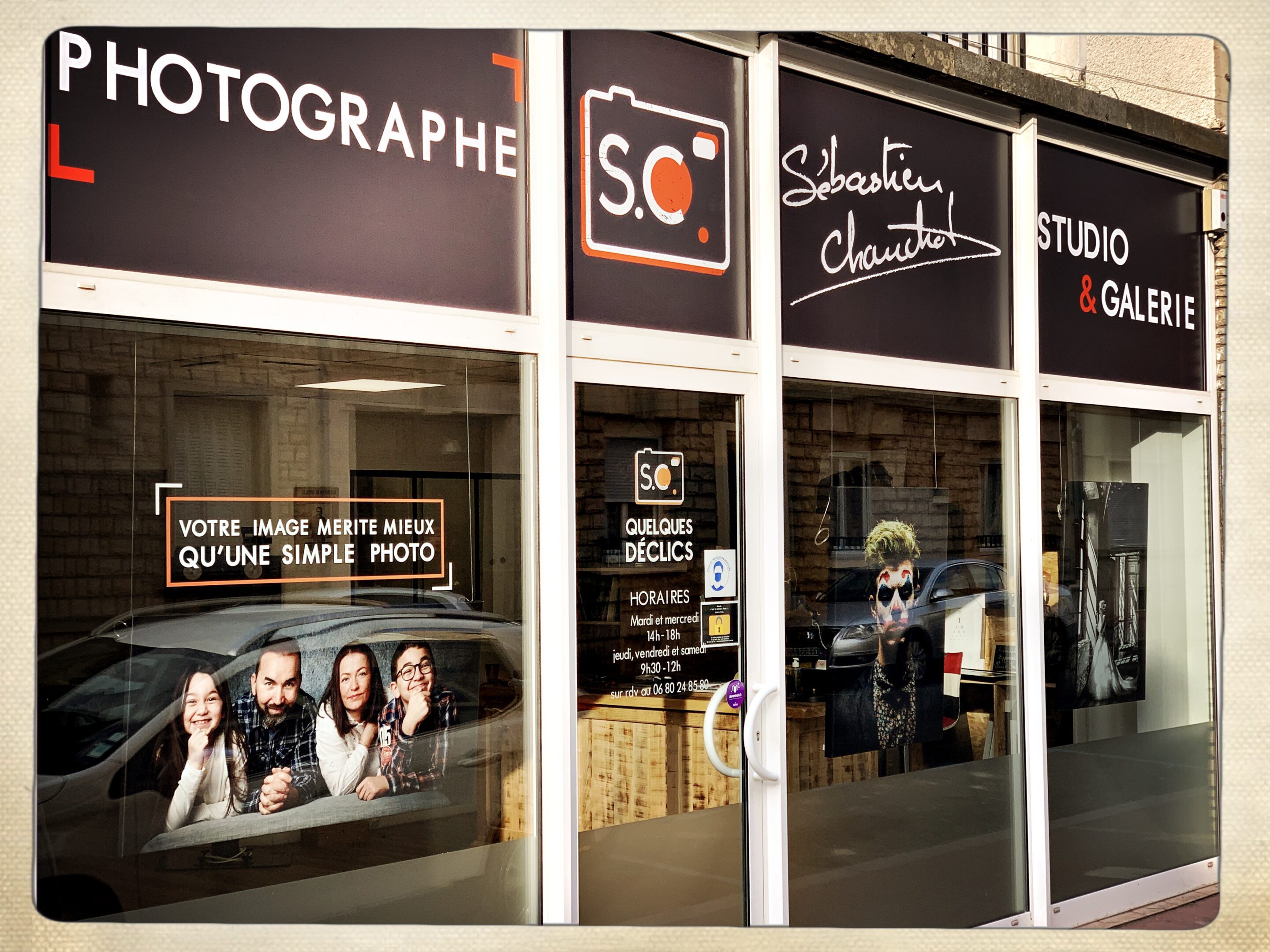 Façade du studio Sébastien Chauchot